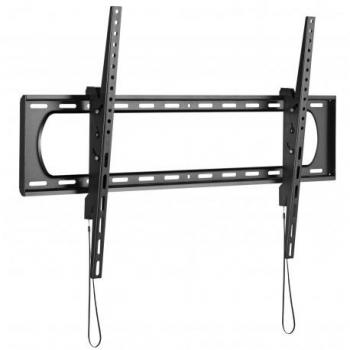 Soporte de Pared Inclinable Slim para TV LED/LCD de 60 a 120 pulgadas, Negro - TECHLY