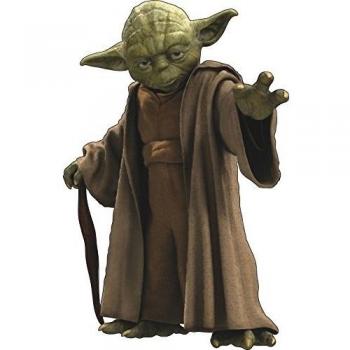 Stickers Yoda Star Wars Ref 15056, altura 100 cm