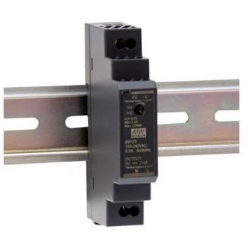 Fuente de alimentación industrial 15W 24V 0.63A con montaje en carril DIN - 1 salida