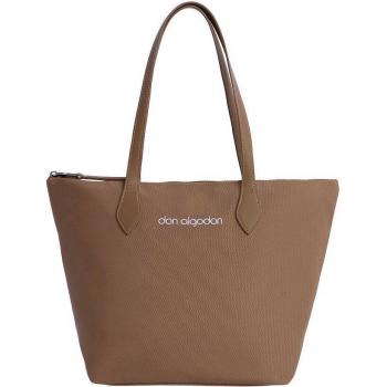 Bolso Shopper para Mujer DON ALGODON Telma de Nylon con Cremallera