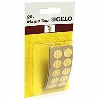 CELO 5PIMT20 5PIMT20-Blister Tapón Adhesivo MTAP Color Pino, Metálico