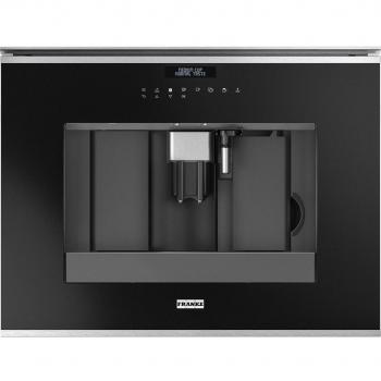 Cafetera Integrable Franke Mythos FMY45CMXS en Acero Inoxidable y Cristal Negro