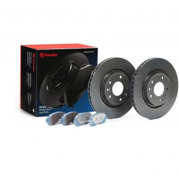 Disco de Freno Brembo DP50028 para Eje Delantero con Kit de Discos de Freno y Pastillas BREMBO KT 08 019
