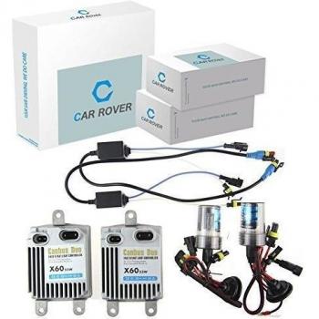 Car Rover® H1 55W Canbus No Error HID kit de conversión del xenón Fast Start con 3 Segundo 80% completa Light Up 12000K