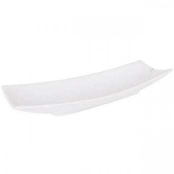 Bandeja de Porcelana Blanca La Mediterránea Yummy 35.3 x 12 x 5 cm