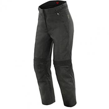 Dainese Pantalón de Moto Campbell D-Dry Mujer Negro, chaqueta textil de motocicleta para mujer, color negro, talla 44