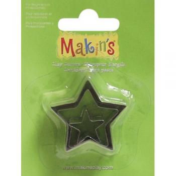 Artemio MK36006 - Juego de 3 moldes para galletas, acero inoxidable, plata, 7 x 2,5 x 9 cm