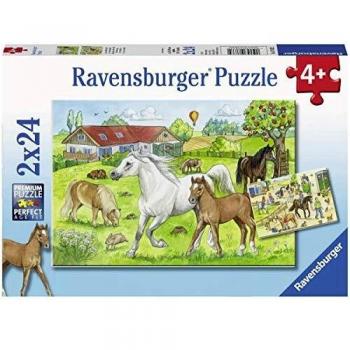 Ravensburger Horse Farm Puzzle Set - 2 x 24 Pieces