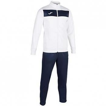 Joma Academy II Chándal, Hombre, Blanco/Marino, M
