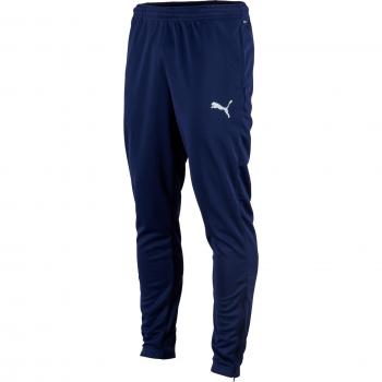 Puma Teamrise Poly Training Pants for Kids - Navy Blue, Size 12