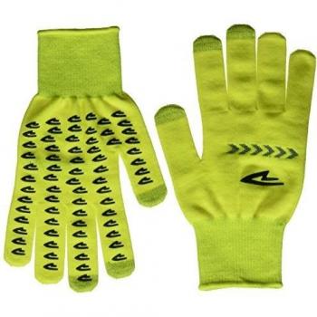 DeFeet – Guantes eTouch Amarillo neón con Reflector – XS