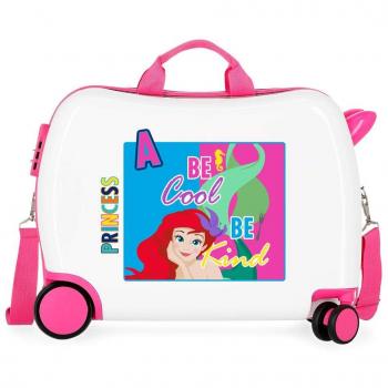 Disney Princesas Maleta Infantil Multicolor 50x38x20 cms Rígida ABS Cierre combinación 34L 2,1Kgs 4 Ruedas Equipaje de Mano