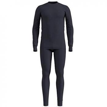 Odlo Active Warm - Conjunto térmico para Hombre, Talla S, Color Azul