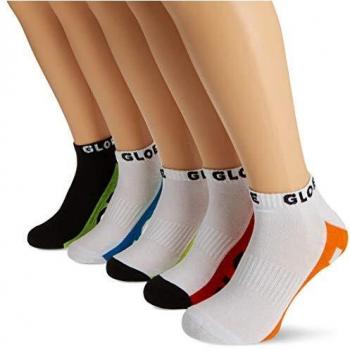 Globe Multi Brights Ankle 5PK Calcetines, Hombre, Talla Única