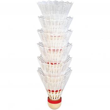Rucanor-competición de volantes para bádminton Varios colores multicolore - Rouge/Blanc Talla:talla única
