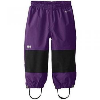 Helly Hansen K Shelter - Pantalón para niños, color morado, talla 104/4