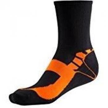 Sportlast Tecnico Bike Calc.Tecnico, Unisex Adulto, Black Orange, M