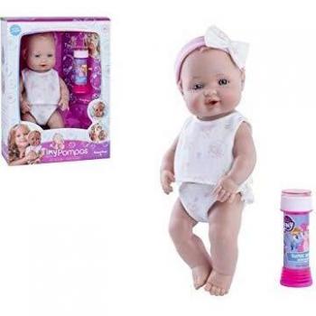 Rosatoys-3908 Muñeco Bebé pomplero 32cm, Multicolor