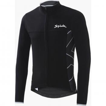 Chaqueta cortavientos Spiuk Boreas para ciclismo hombre color negro