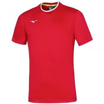 Mizuno Men's Short Sleeve Red T-shirt 4XL