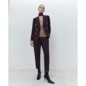 Pantalón de mujer semipitillo de punto