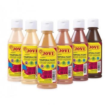 Tempera Jovi Paint 250ml 6 colores Multicultural