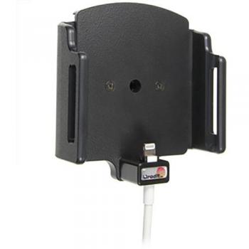 Brodit 515667 - Soporte para Dispositivos Apple iPhone 6 Plus/6S Plus/7 Plus, Compatible con Dispositivos con Funda, Ajustable y Cable para Adaptador Lightning de 30 Pines