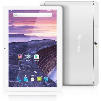 YUNTAB Android Tablet K17, 10.1 IPS Touch Screen,16GB HDD, 1GB RAM, MTK6580 Quad Core,Android 5.1, con 2 ranuras para tarjetas SIM, teléfono desbloqueado 3G, Bluetooth 4.0,Wi-Fi,Cámara doble