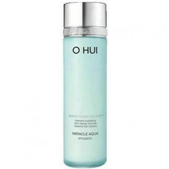 O Hui Miracle Aqua Emulsion 130ml - Cosmetics, Hydrating, Lightweight, Moisturizing, Suitable for all skin types