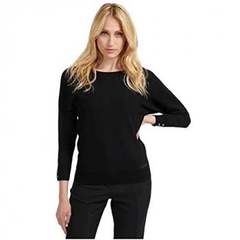 Guess Adele Bat Sleeve Pullover - Jet Black Sweater