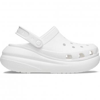 Crocs Women's Classic Crush Clog in White, Size UK 4