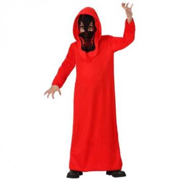 Disfraz de Fantasma Rojo para Niños 7-9 Años
