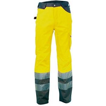 Cofra 40-00V07100-52 - Pantalones, unisex, color amarillo, talla 52