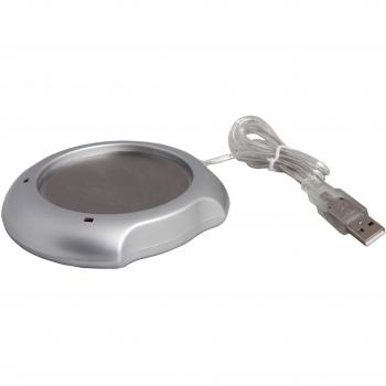 Urban Factory CUP01UF - Calentador de tazas USB, gris