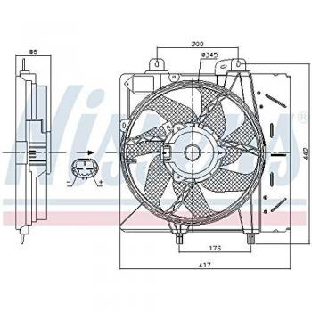 Nissens 85991 Refrigerantes Del Motor