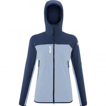 Chaqueta softshell de alpinismo para mujer Millet Fusion XCS Hoodie