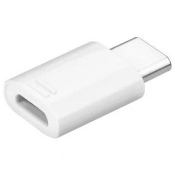 Samsung Adaptador de MicroUSB a USB-C Blanco EE-GN930