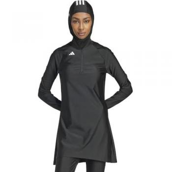 Adidas Women's Long-Sleeved Swimming Tunic 3 Stripes
