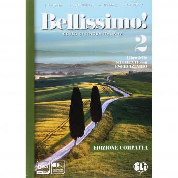 Libro de Texto Bellissimo! Edición Compacta 2 (B1) + Ejercicios + MP3