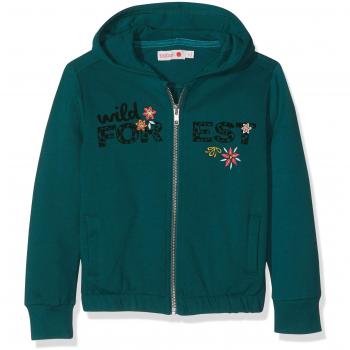 boboli Fleece Jacket For Girl, Sudadera para Niñas, Verde