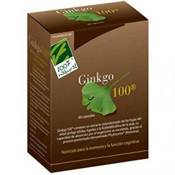 100% natural Ginkgo Suplemento de Hierbas - 60 CÃ¡psulas