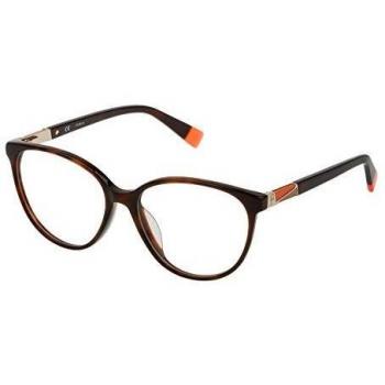 Furla VFU1895409XK Gafas, Shiny Dark Havana, 54/16/135 para Mujer