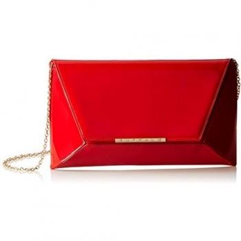 Buffalo 174893 - Bolso de asas para mujer , Rojo