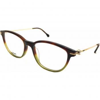 Loewe VLW951M510GEN Monturas de gafas, Shiny Grad.Havana Green, 55 Unisex