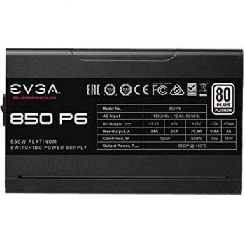 PSU EVGA Supernova 850 P6 Totalmente Modular