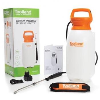 Pulverizador de Presión Toolland - 8 Litros - Batería Recargable