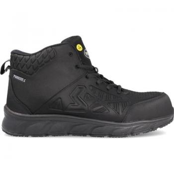 Botines de Seguridad Paredes Amber Negro Línea Sportwork SP5173 para Mujer, Hombre, Niña y Niño