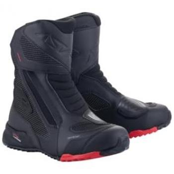 Alpinestars Botas de Moto Mujer Stella RT-7 Drystar Negras, impermeables, talla 38