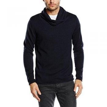 JACK & JONES jjorTORONTO KNIT HIGH NECK-Jersey Hombre,  
 Blau