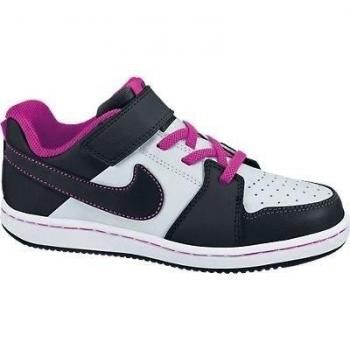 Nike Backboard 2 (PSV) Zapatillas de baloncesto, Niñas, Plateado / Negro / Blanco / Rosa, 30